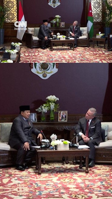Momen Prabowo & Raja Yordania Bahas Palestina sampai Peran Penting RI