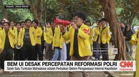 VIDEO: BEM UI Desak Percepatan Reformasi Polri