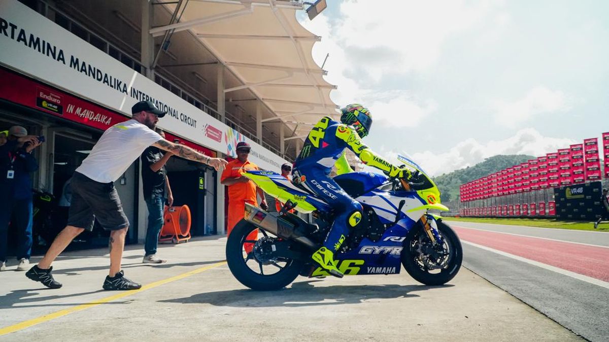 Valentino Rossi Puji Karakter Lintasan di Sirkuit Pertamina Mandalika