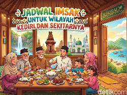 Jadwal Imsak Kediri dan Sekitarnya Sabtu 28 Februari 2026