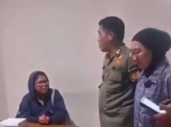 Wanita Viral Kerap Tak Bayar Makan Akhirnya Diamankan Satpol PP di Jakpus