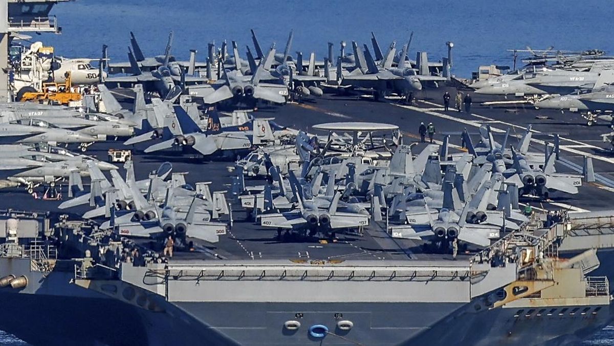 Kapal Induk Raksasa AS Gerald R. Ford Ditarik dari Medan Perang Iran