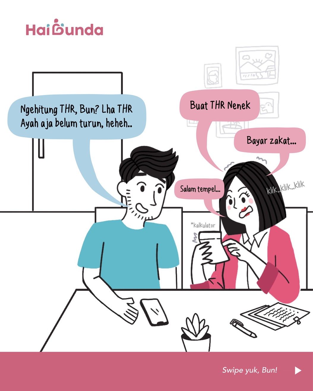 Komik THR Belum Turun Rencana udah Tersusun