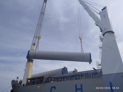 Menara Turbin Angin Buatan Banten Diekspor ke Kanada