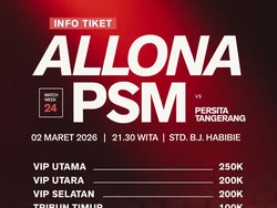 PSM Vs Persita: Obral Tiket Spesial Ramadan, Tribun Selatan-Utara Rp 50 Ribu