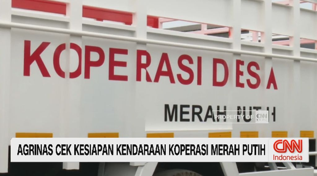 VIDEO: Agrinas Cek Kesiapan Kendaraan Koperasi Merah Putih
