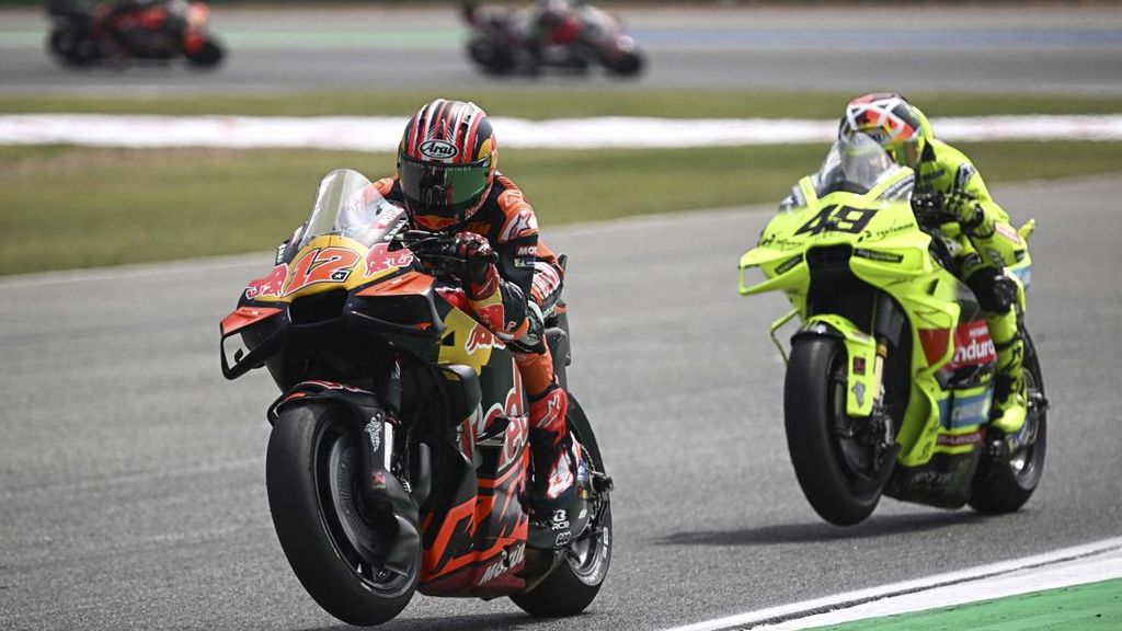 Hasil Kualifikasi MotoGP Brasil: Di Giannantonio Pole, Marquez Ketiga