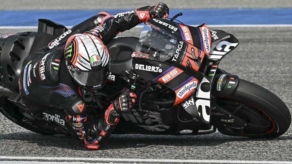 Hasil Kualifikasi MotoGP Thailand: Bezzecchi Pole, Marquez Ke-2