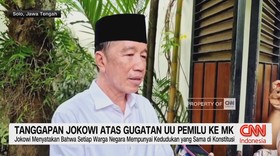 VIDEO: Tanggapan Jokowi Atas Gugatan UU Pemilu ke MK