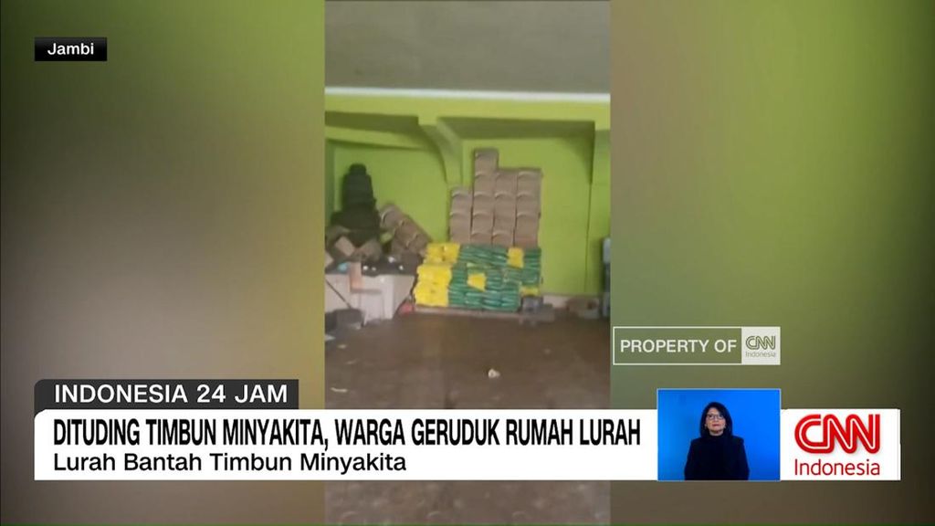 VIDEO: Warga Geruduk Rumah Lurah, Dituding Timbun MinyaKita