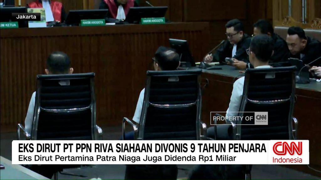 VIDEO: Eks Dirut PT Pertamina Riva Siahaan Divonis 9 Tahun Penjara