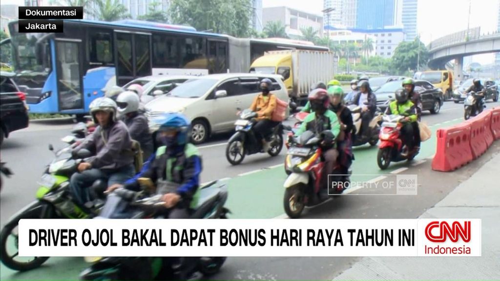 VIDEO: Driver Ojol Bakal Dapat Bonus Hari Raya Tahun Ini