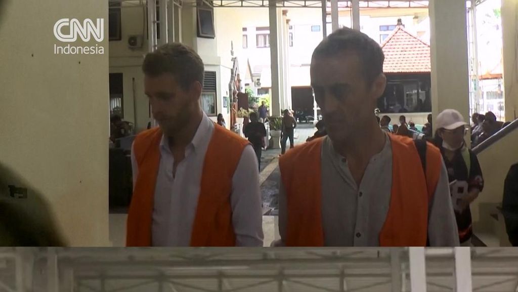 Dua WN Inggris Dijatuhi Hukuman Penjara Kasus 1,3 Kg Kokain di Bali