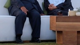 Pangeran MBZ-Prabowo Bukber di Istana Qasr Al Bahr Abu Dhabi