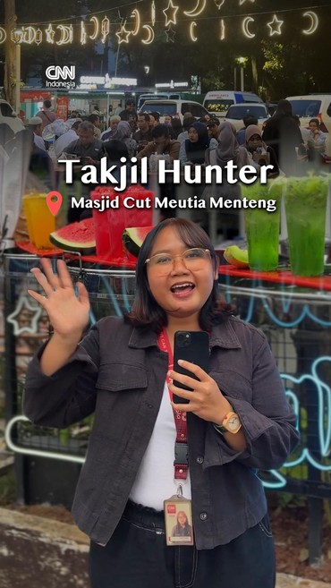 Yuk, Berburu Takjil di Masjid Cut Meutia Menteng