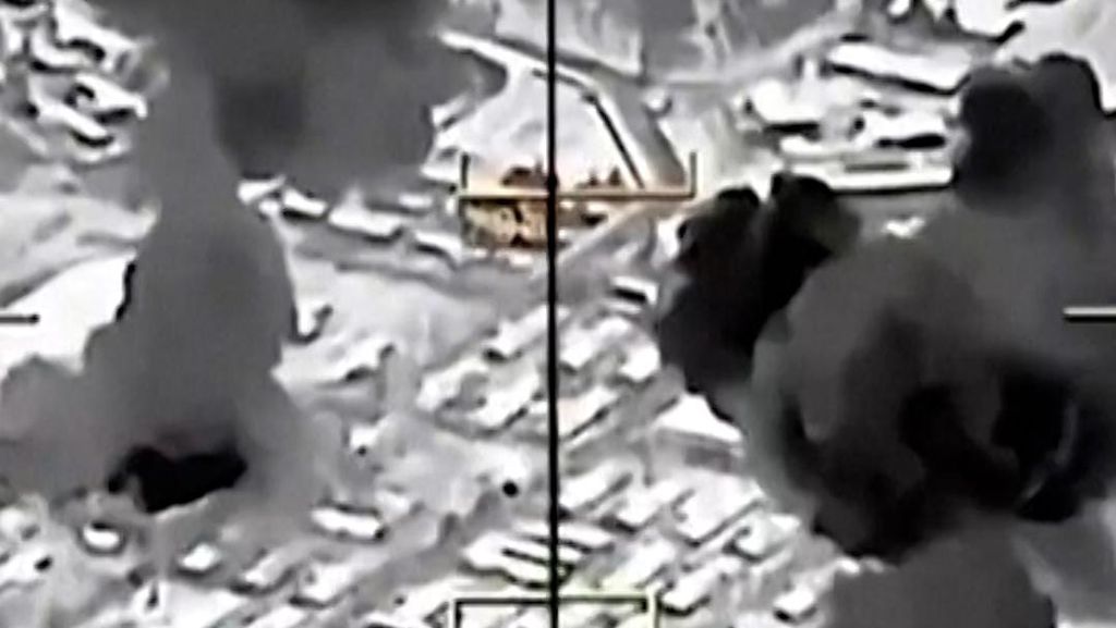 Penampakan Serangan Udara Pakistan di Kabul Afghanistan