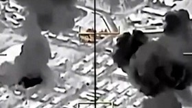 Penampakan Serangan Udara Pakistan di Kabul Afghanistan