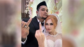 Virgoun dan Lindi Resmi Menikah, Dihadiri Anak dan Didoakan Inara