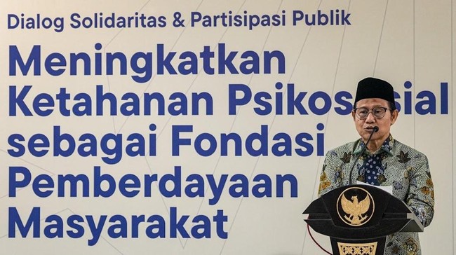 Sejumlah peristiwa tragis yang terjadi belakangan ini, seperti kasus bunuh diri pada anak & remaja, disebut Menko PM Muhaimin sebagai alarm serius bagi bangsa.