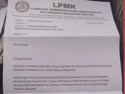 Viral LPMK di Surabaya Minta THR ke Warga