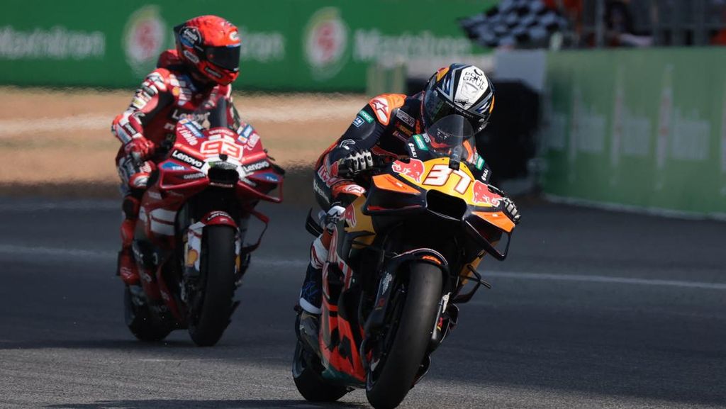 Hasil FP1 MotoGP Amerika: Marquez Kecelakaan, Pedro Acosta Tercepat