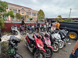 Polres Bone Amankan 56 Motor Balap Liar Selama Sepekan Ramadan