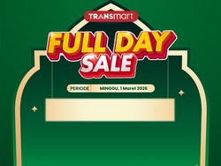 Baru Gajian, Besok Serbu Transmart Full Day Sale! Pesta Diskon 50% + 20%