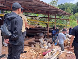 Bongkar Tambang Timah Ilegal di Babel, Bareskrim Tetapkan 7 Orang Tersangka