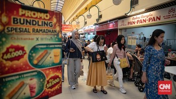 FOTO: Tergoda Suasana Sore di Blok M, Cuci Mata sambil Berbuka Puasa