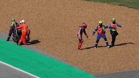 Kronologi Ban Marquez Kempes hingga Tersingkir di MotoGP Thailand