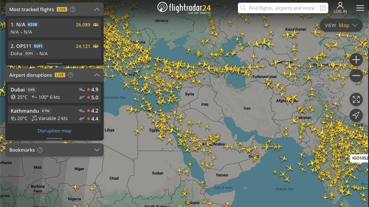 Perang Memanas, Langit Iran Mendadak Sepi Pesawat Sipil