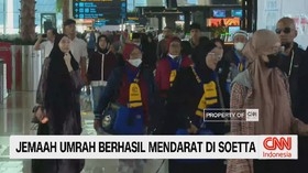 VIDEO: Jemaah Umrah Tiba Selamat di Soetta, Tanpa Kendala