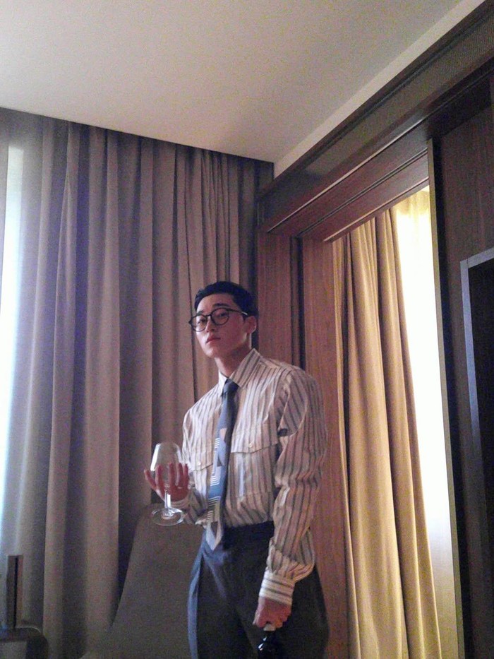 Nah, Beauties, bagaimana penampilan San ATEEZ kali ini menurut kamu?/ Foto: instagram.com/choi3san