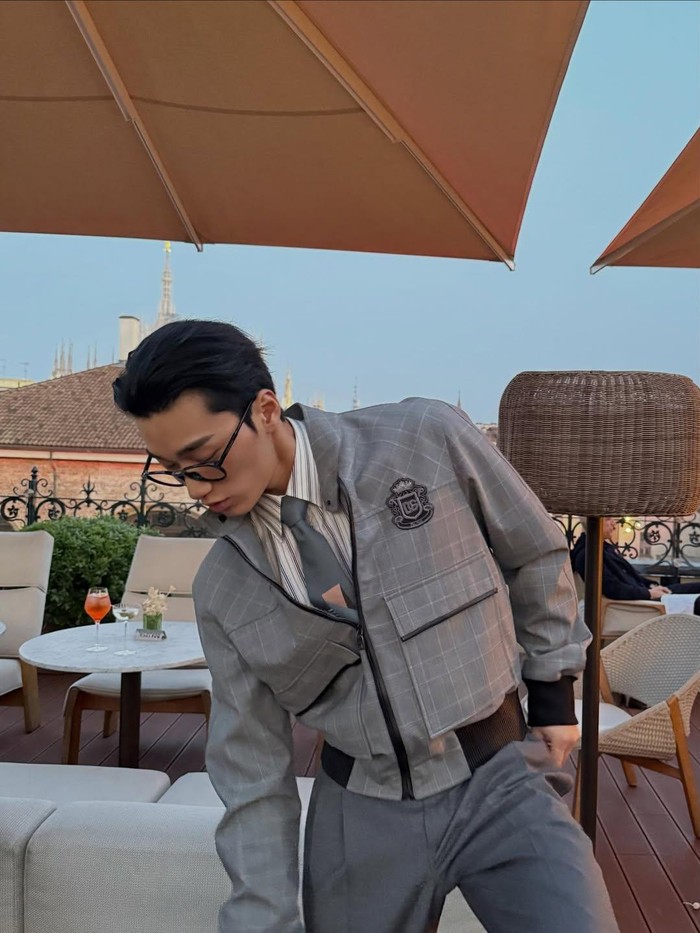 San ATEEZ sendiri telah menjadi global ambassador Dolce & Gabbana sejak Oktober 2025 lalu, lho./ Foto: instagram.com/choi3san