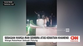 VIDEO: Reaksi Warga Iran atas Kematian Khamenei