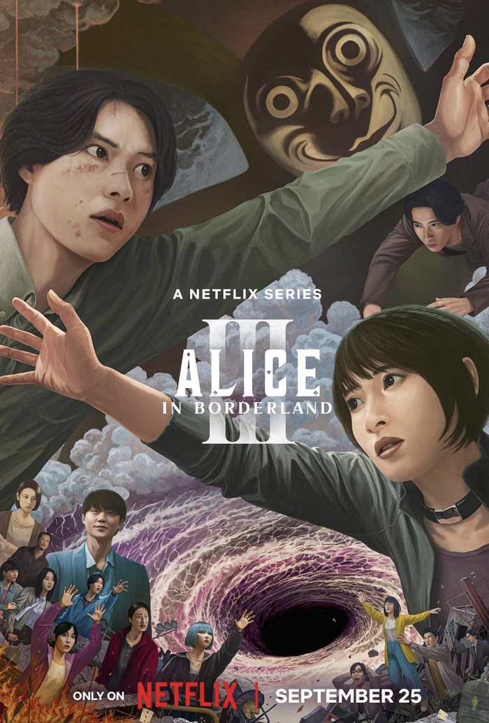 Alice in Borderland (2020-2025) mendapat rating 7.8/10 dari IMDb dan sukses mengadaptasi cerita dari manga-nya dengan sangat solid dan mampu menghadirkan ketegangan permainan maut dengan nuansa sci-fi thriller./ Foto: IMDb.com