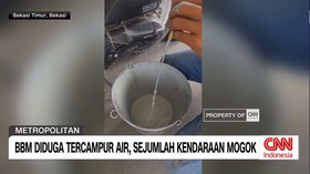 VIDEO: BBM Diduga Tercampur Air, Sejumlah Kendaraan Mogok