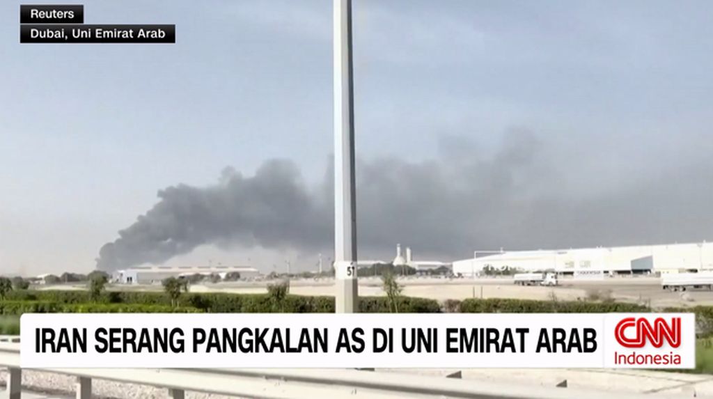 VIDEO: Iran Serang Pangkalan AS di Timur Tengah