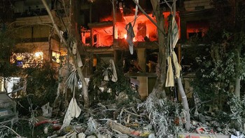 FOTO: Penampakan Israel Gempur Lebanon Usai Serangan Hizbullah