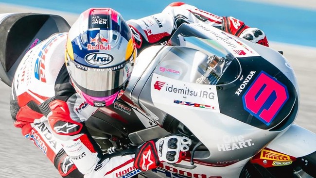 Pembalap Honda Team Asia, Veda Ega Pratama, mencetak rekor sejarah dalam satu balapan setelah finis kelima dalam Moto3 Thailand 2026 di Buriam, Minggu (1/3).
