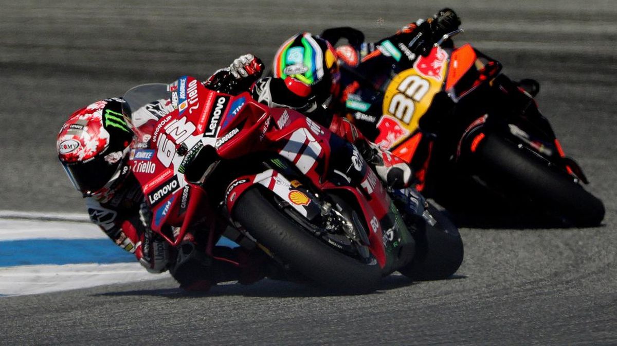 Bagnaia Stres Ducati Cuma Bisa Menang di Lomba Tuk-Tuk MotoGP Thailand