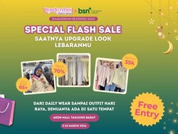 Serbu! Ada Baju Lebaran Mulai Rp 35.000 di Rendezvous Modest Market X BSN