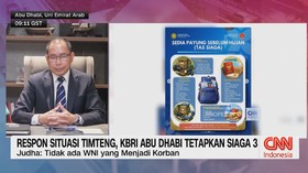 VIDEO: Respon Situasi Timteng, KBRI Abu Dhabi Tetapkan Siaga 3