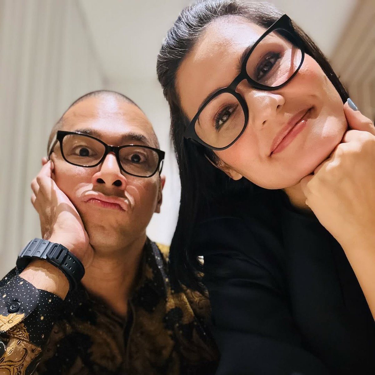 Rima Melati dan Marcell Siahaan