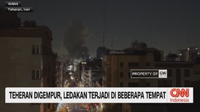 VIDEO: Teheran Digempur, Ledakan Terjadi Di Beberapa Tempat