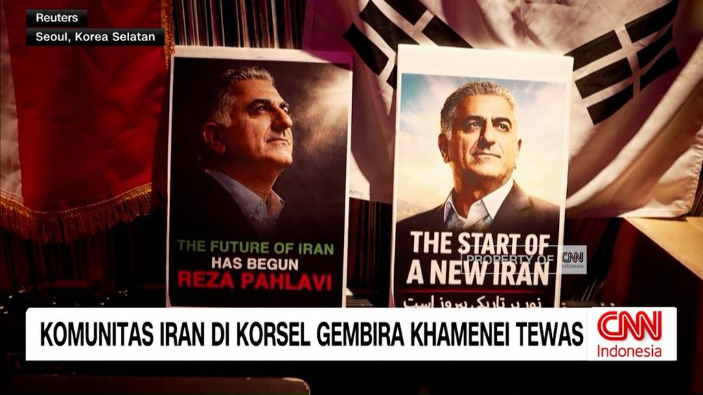 VIDEO: Komunitas Iran Di Korsel Rayakan Kabar Khamenei Tewas