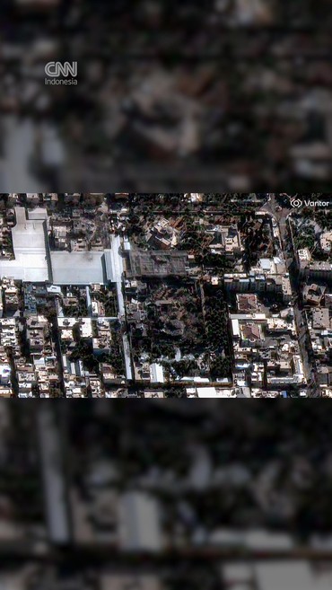 Penampakan Citra Satelit Lokasi Khamenei Tewas Digempur AS-Israel