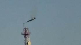 Detik-detik Pesawat Militer AS Jatuh Tertembak Rudal Kuwait