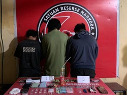 Tiga Pengedar Sabu Dibekuk di Bima, Satu Residivis