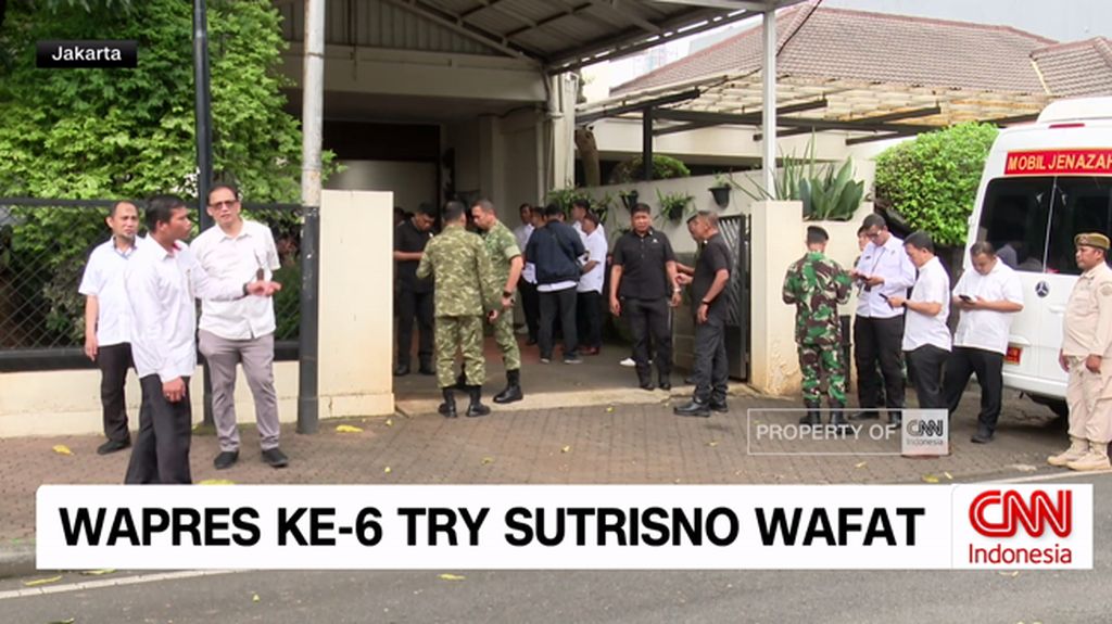 VIDEO: Wapres ke-6 Try Sutrisno Wafat